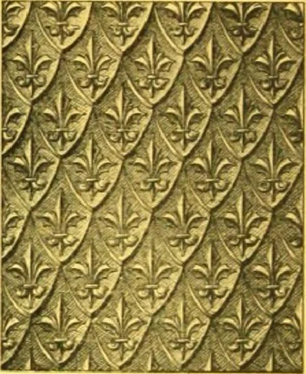 An illustration from Ornements pour l'architecture en zinc, cuivre, tole & plomb : travaux d'art sur dessins croquis & devis., 1912, leaf 275