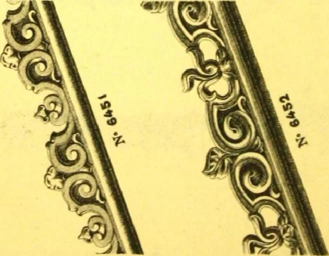 An illustration from Ornements pour l'architecture en zinc, cuivre, tole & plomb : travaux d'art sur dessins croquis & devis., 1912, leaf 285