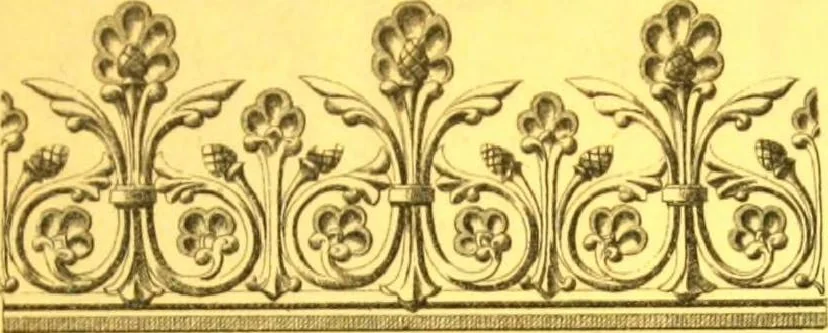 An illustration from Ornements pour l'architecture en zinc, cuivre, tole & plomb : travaux d'art sur dessins croquis & devis., 1912, leaf 36