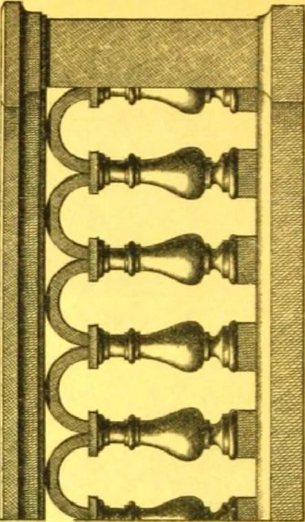 An illustration from Ornements pour l'architecture en zinc, cuivre, tole & plomb : travaux d'art sur dessins croquis & devis., 1912, leaf 39