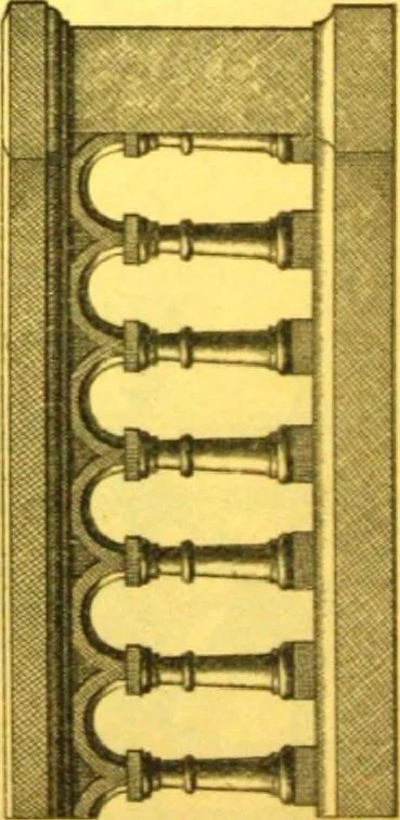 An illustration from Ornements pour l'architecture en zinc, cuivre, tole & plomb : travaux d'art sur dessins croquis & devis., 1912, leaf 39