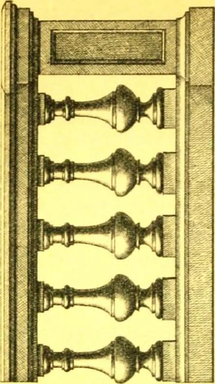 An illustration from Ornements pour l'architecture en zinc, cuivre, tole & plomb : travaux d'art sur dessins croquis & devis., 1912, leaf 41