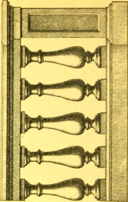 An illustration from Ornements pour l'architecture en zinc, cuivre, tole & plomb : travaux d'art sur dessins croquis & devis., 1912, leaf 41