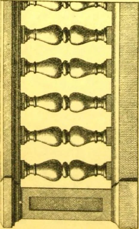 An illustration from Ornements pour l'architecture en zinc, cuivre, tole & plomb : travaux d'art sur dessins croquis & devis., 1912, leaf 41