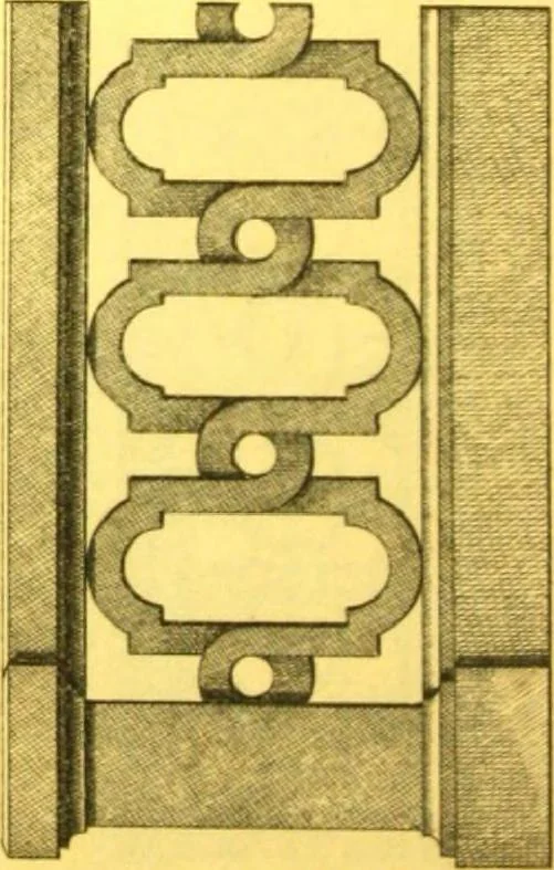 An illustration from Ornements pour l'architecture en zinc, cuivre, tole & plomb : travaux d'art sur dessins croquis & devis., 1912, leaf 41