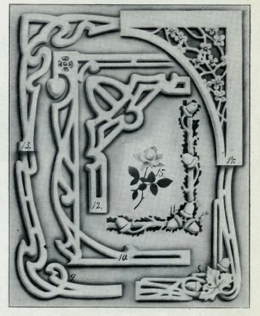 An illustration from Paasche Air Brush Co., 1915, leaf 19