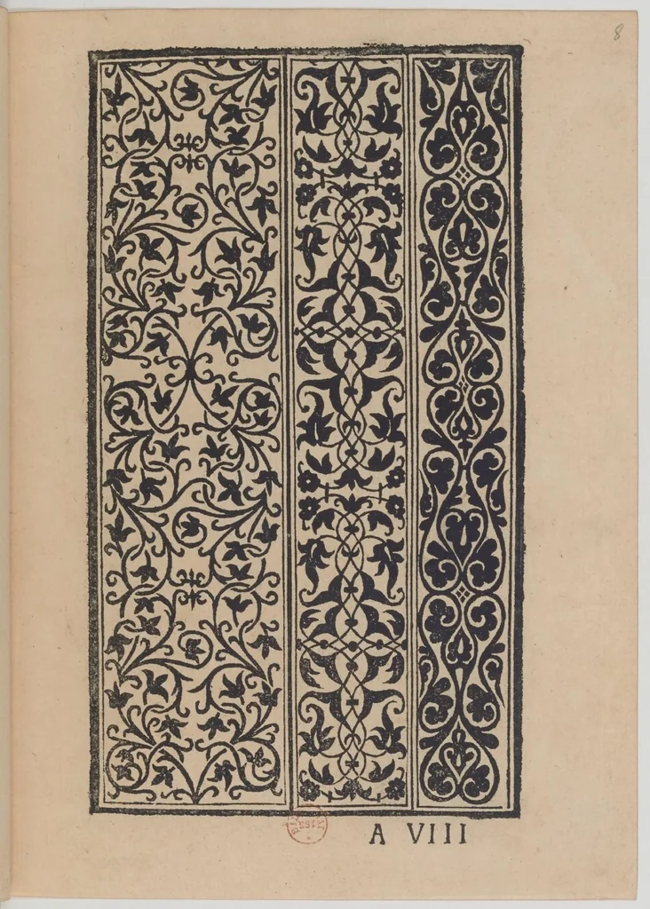 An illustration from Paganini. Libro I & II, 1532, leaf 19