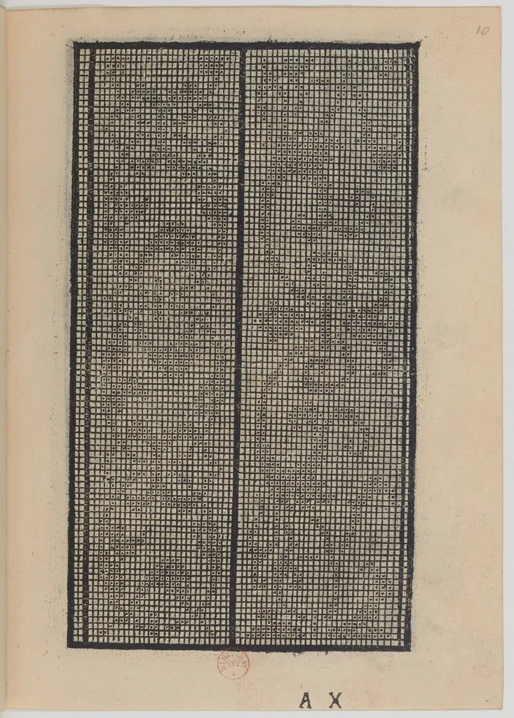 An illustration from Paganini. Libro I & II, 1532, leaf 22