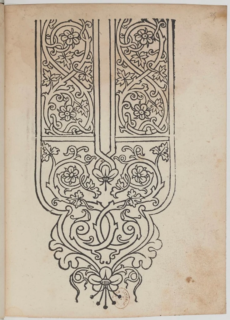 An illustration from Paganini. Libro I & II, 1532, leaf 49