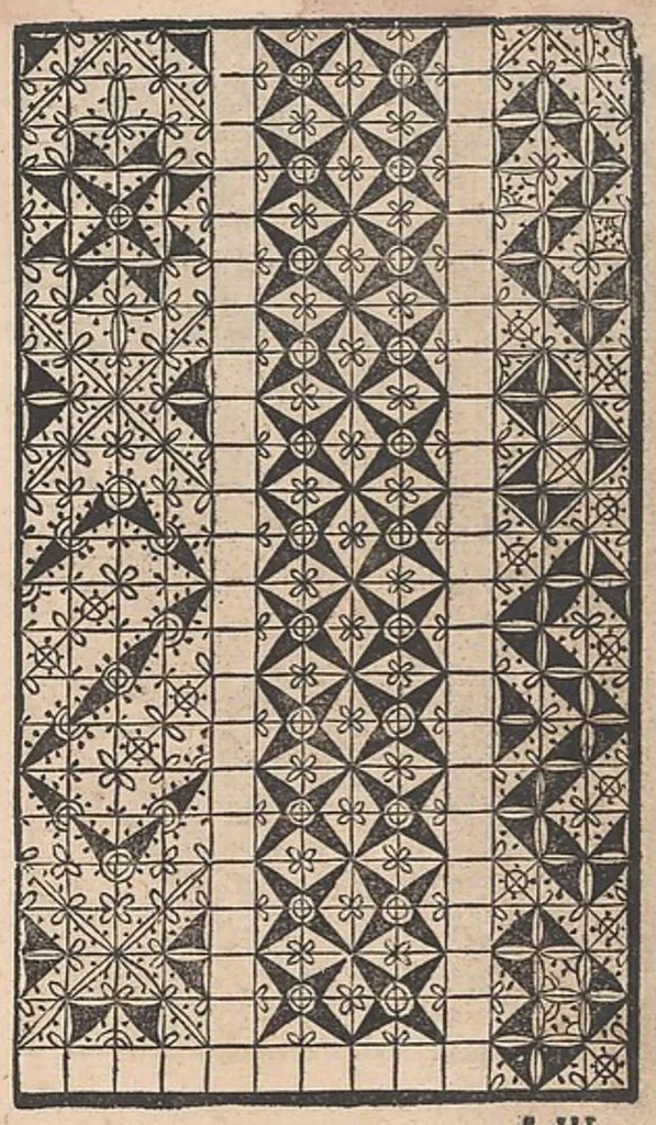 An illustration from Ornamento delle belle & virtuose donne, 1554, leaf 4