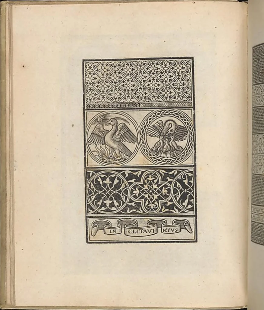 An illustration from Trionfo Di Virtu. Libro Novo, 1563, leaf 16
