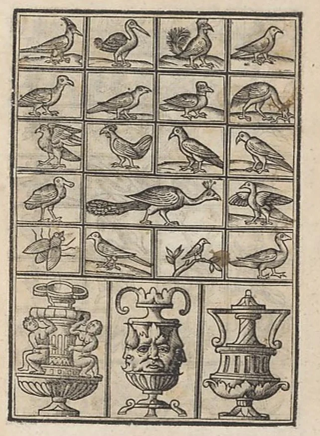 An illustration from Trionfo Di Virtu. Libro Novo, 1563, leaf 3