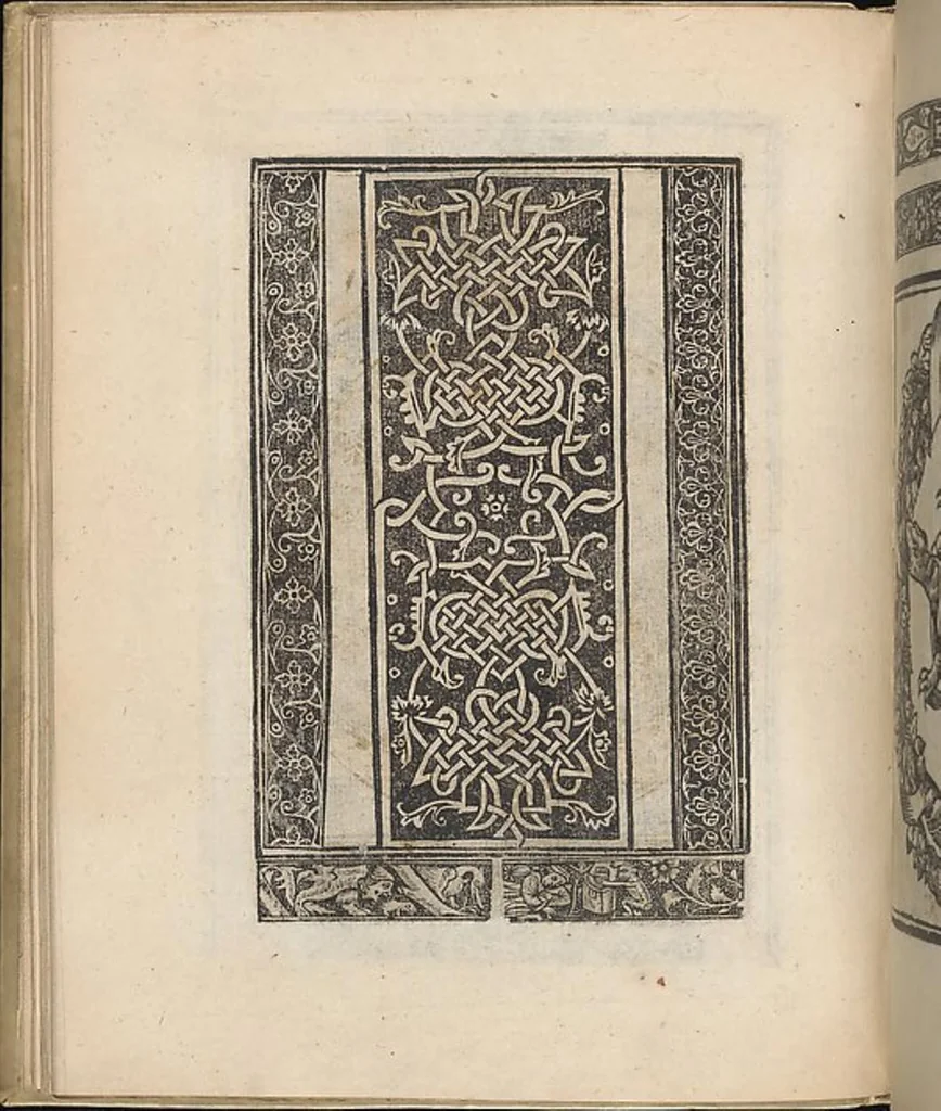 An illustration from Trionfo Di Virtu. Libro Novo, 1563, leaf 40