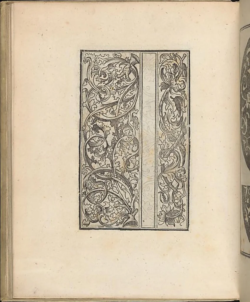 An illustration from Trionfo Di Virtu. Libro Novo, 1563, leaf 56