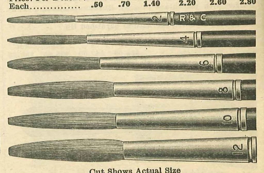 An illustration from Paint catalog Spring 1926., 1926, leaf 71