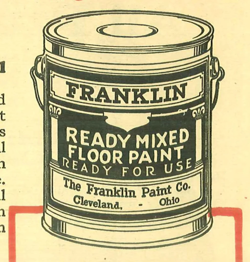 An illustration from Paint fresh from the factory, 1930, leaf 8