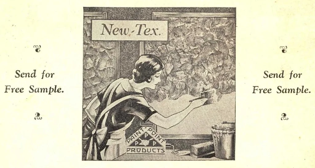 An illustration from Paint point products containing stencil catalogue no. 2., 1920, leaf 3