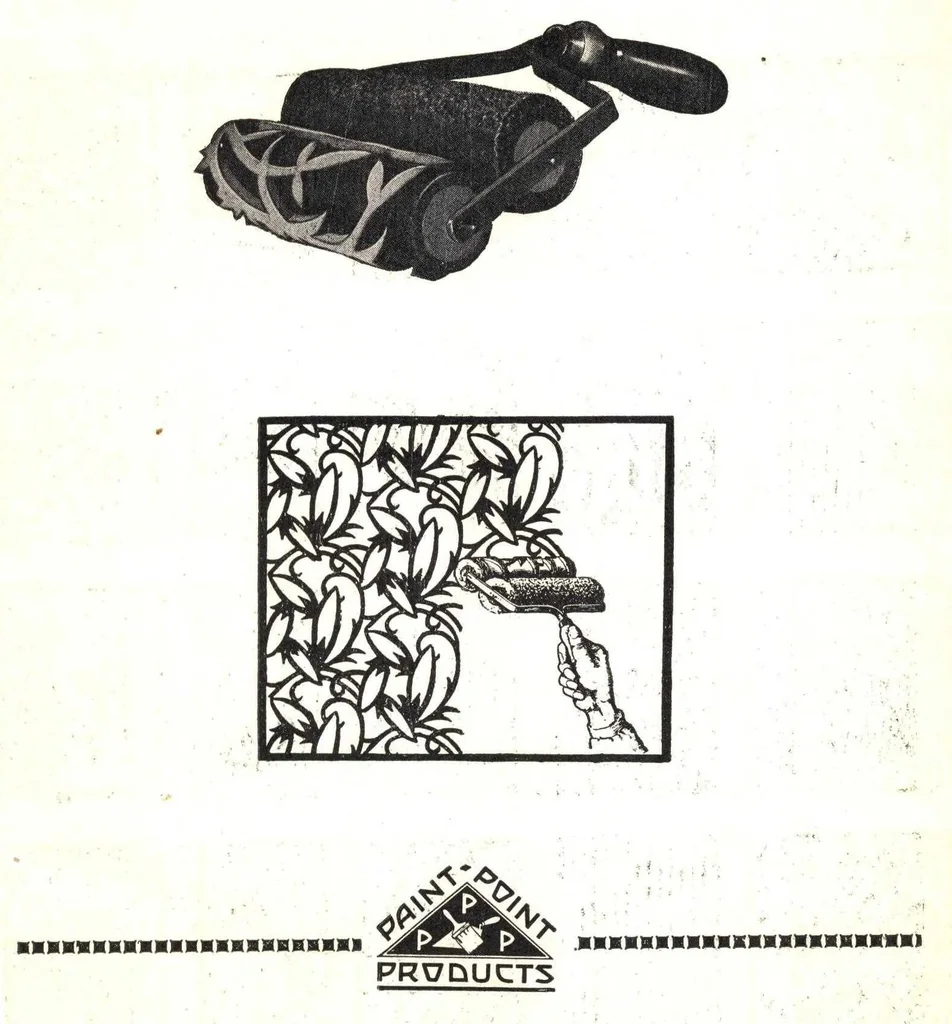 An illustration from Paint point products containing stencil catalogue no. 2., 1920, leaf 38