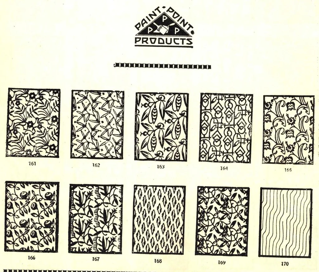 An illustration from Paint point products containing stencil catalogue no. 2., 1920, leaf 41