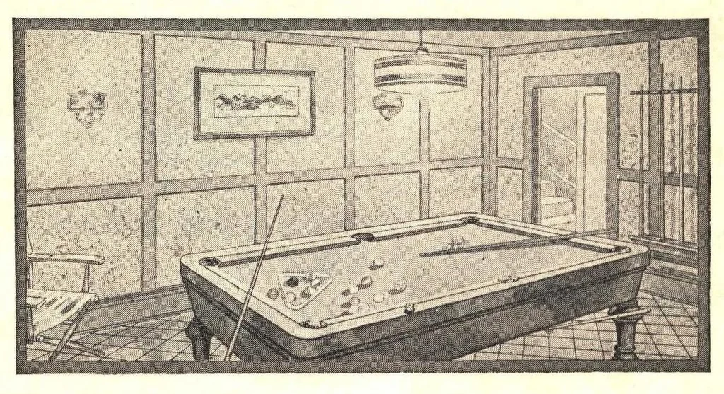 An illustration from Paint point products containing stencil catalogue no. 2., 1920, leaf 9