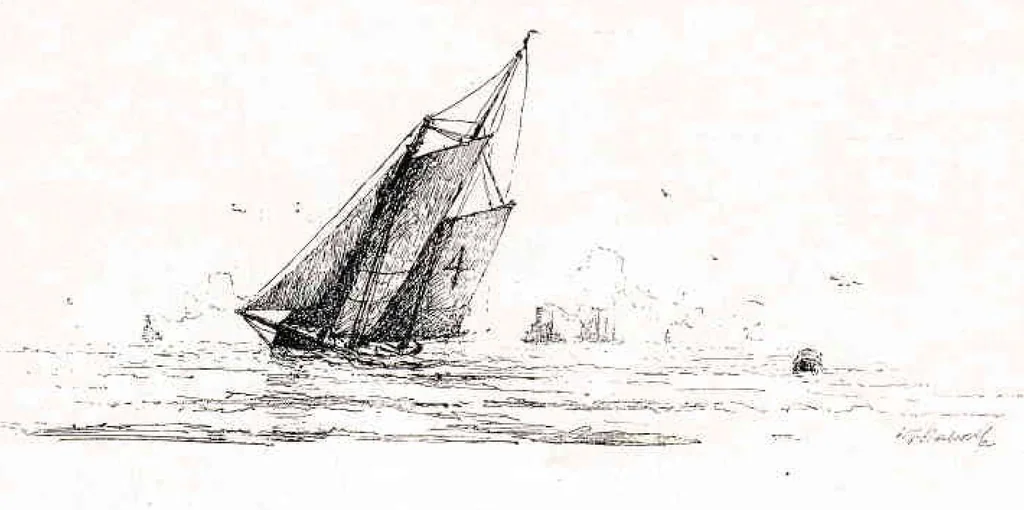 An illustration from Sixth Annual Exhibition of the Paint and Clay Club 1887, 1887, leaf 26