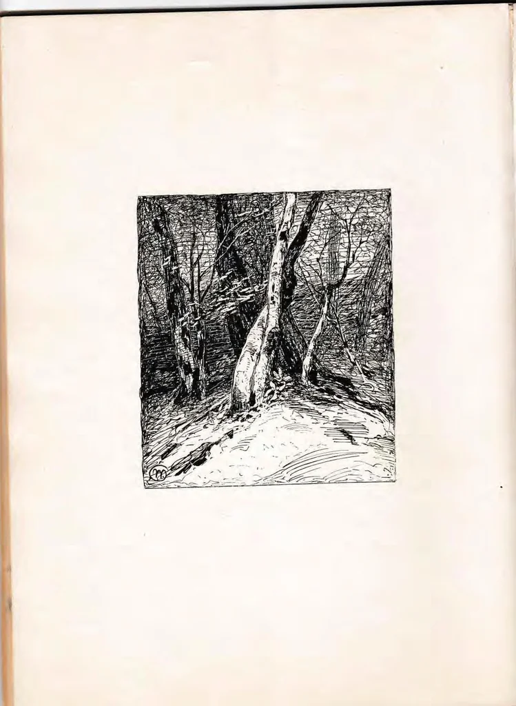 An illustration from Sixth Annual Exhibition of the Paint and Clay Club 1887, 1887, leaf 53