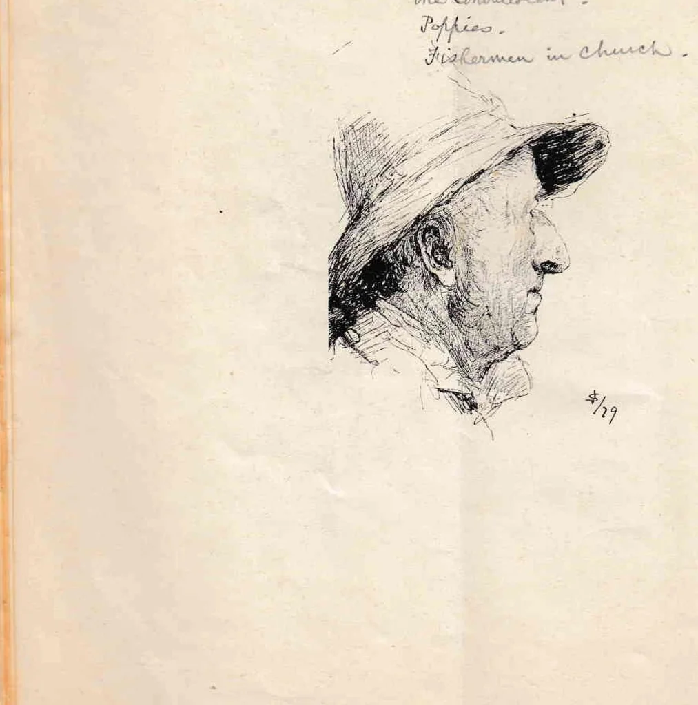 An illustration from Paint and Clay Club's Exhibition of 1894, 1894, leaf 12