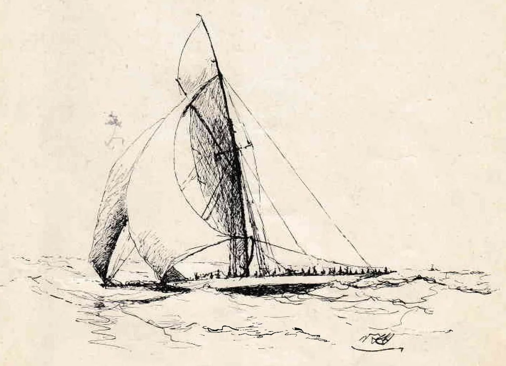 An illustration from Paint and Clay Club's Exhibition of 1894, 1894, leaf 17
