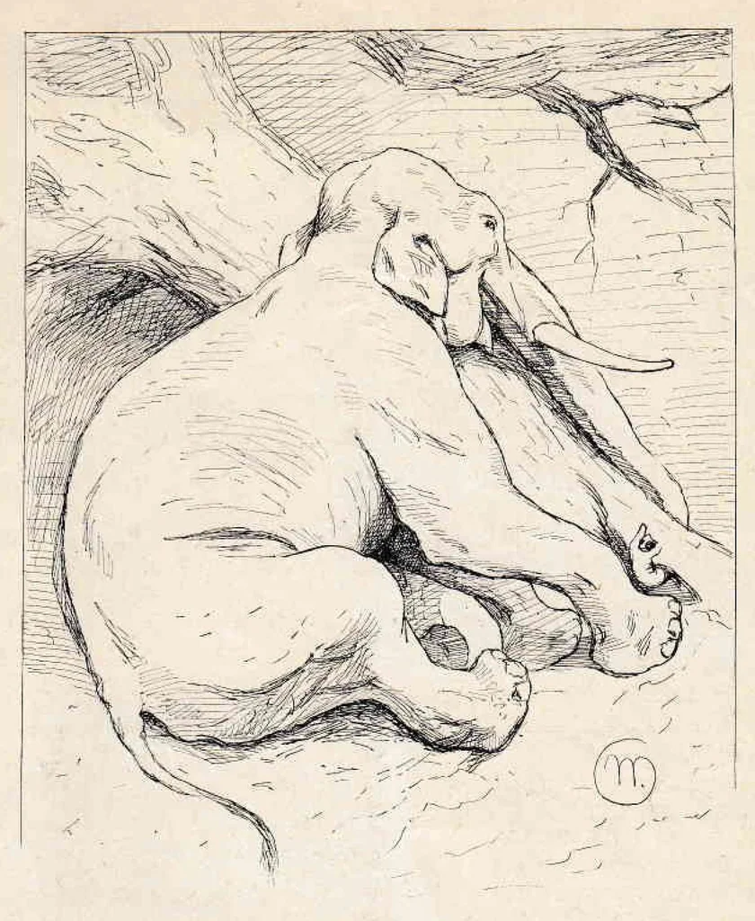 An illustration from Paint and Clay Club's Exhibition of 1894, 1894, leaf 21