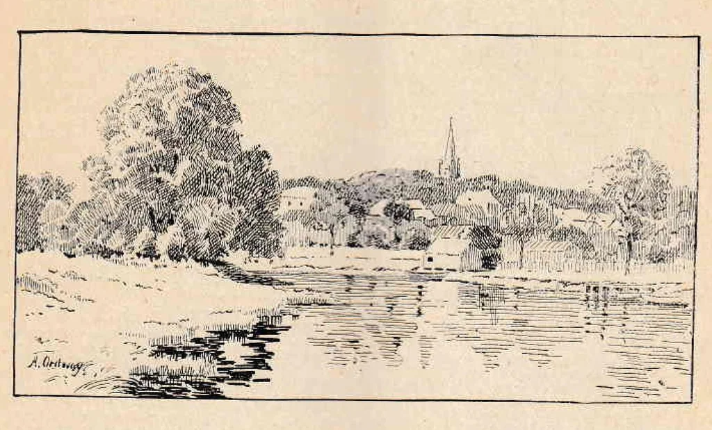 An illustration from Paint and Clay Club Exhibition 1896, 1896, leaf 16