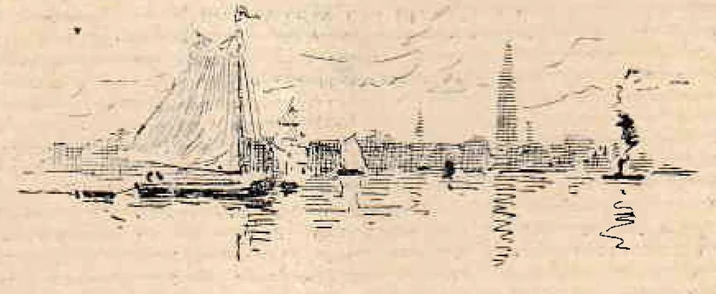 An illustration from Paint and Clay Club Exhibition 1896, 1896, leaf 17