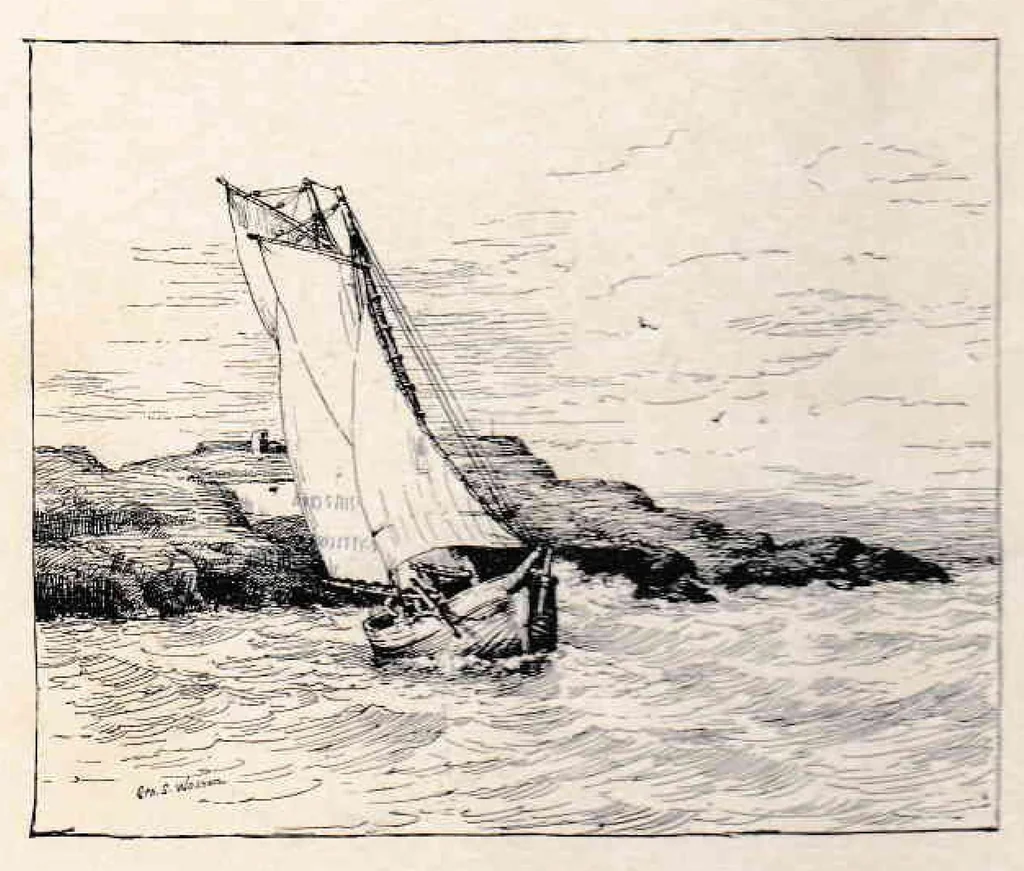 An illustration from Fourth Annual Exhibition of the Paint and Clay Club, 1885, leaf 14