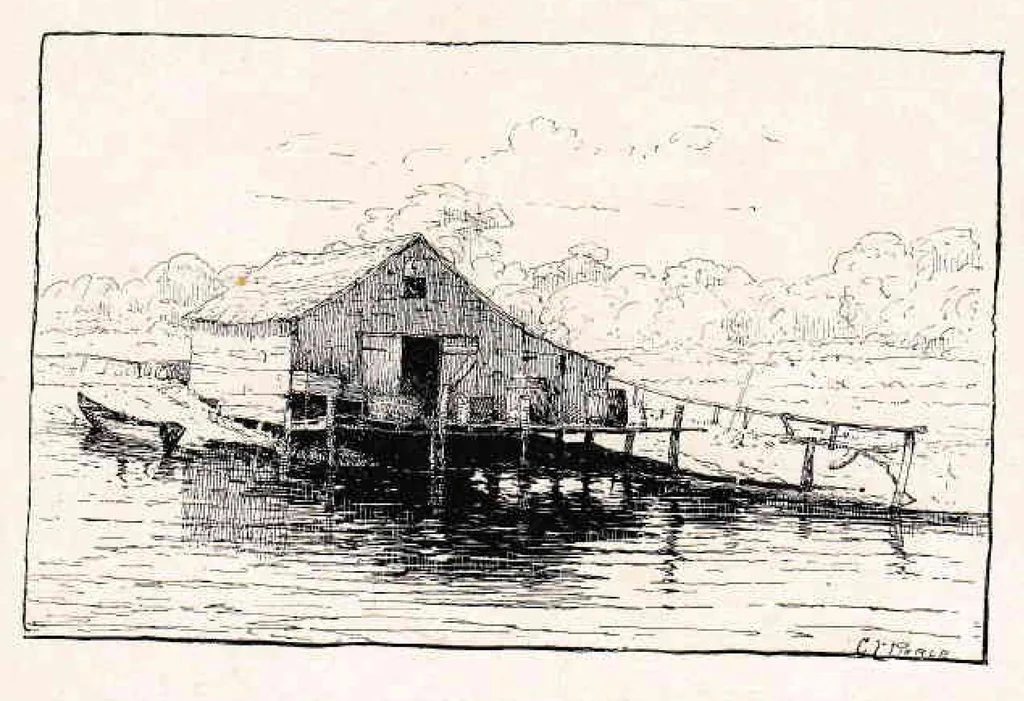 An illustration from Fourth Annual Exhibition of the Paint and Clay Club, 1885, leaf 16