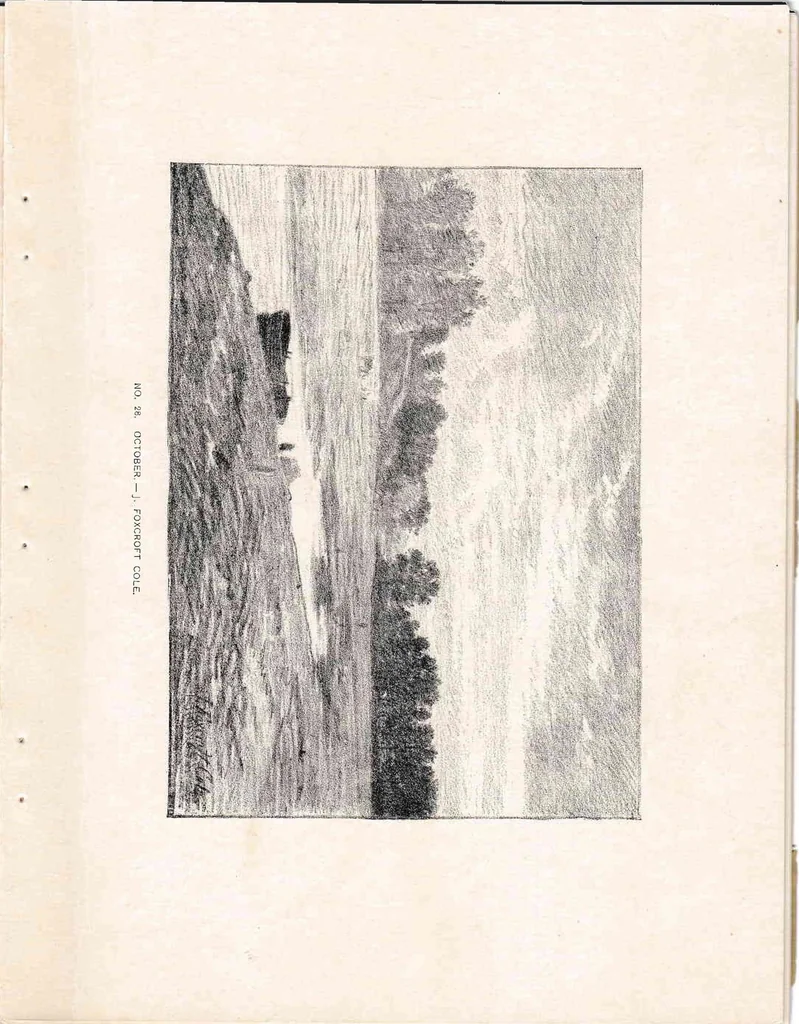 An illustration from Fourth Annual Exhibition of the Paint and Clay Club, 1885, leaf 25