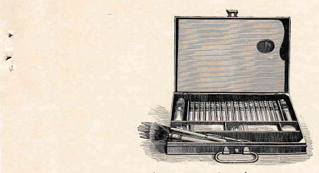 An illustration from Fourth Annual Exhibition of the Paint and Clay Club, 1885, leaf 33