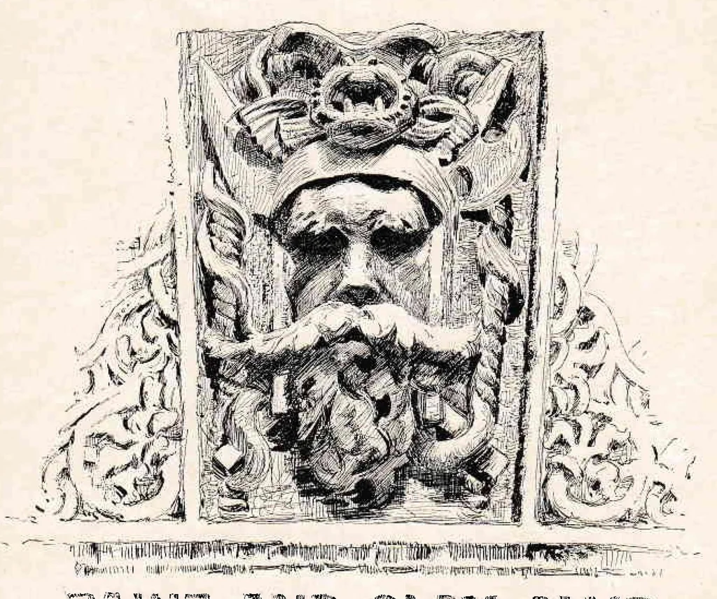 An illustration from Fourth Annual Exhibition of the Paint and Clay Club, 1885, leaf 6