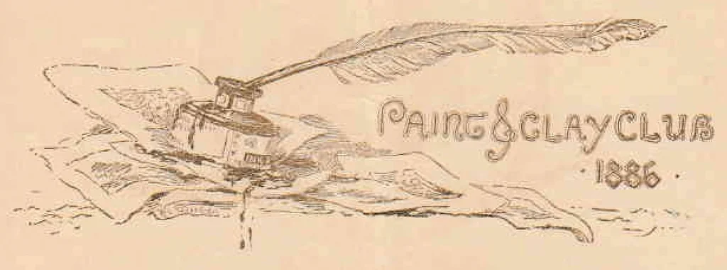 An illustration from Paint and Clay Club Catalogue 1886, 1886, leaf 6