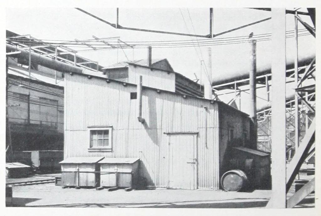 An illustration from Painting galvanized iron and other zinc surfaces / H.A. Nelson., 1930, leaf 9