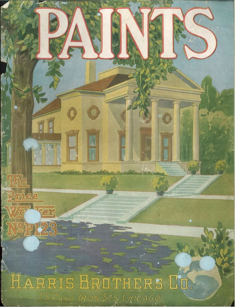 An illustration from Paints - The house wrecker no. 123, 1915, leaf 0