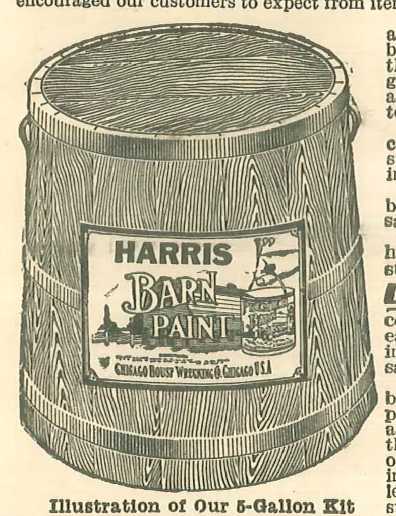 An illustration from Paints - The house wrecker no. 123, 1915, leaf 14