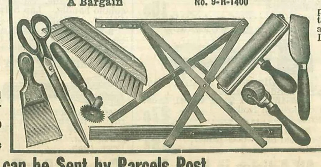 An illustration from Paints - The house wrecker no. 123, 1915, leaf 23