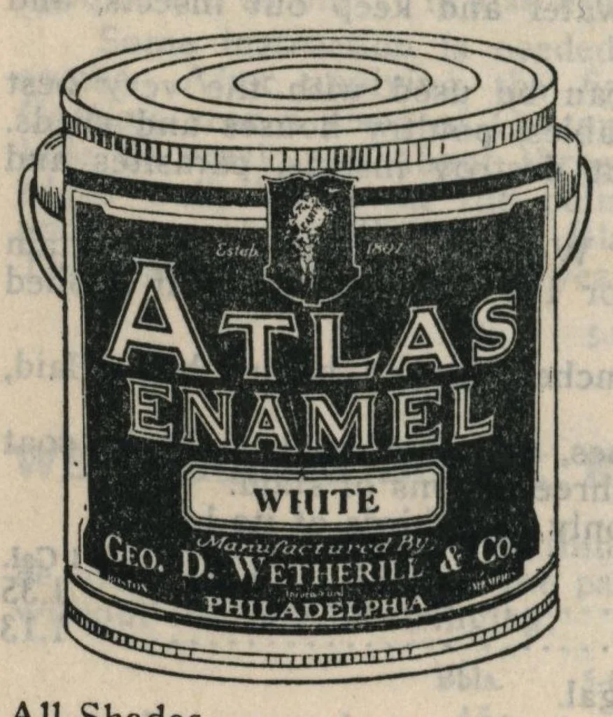 An illustration from Paints, colors, stains, enamels, varnishes and lacquers., 1926, leaf 25
