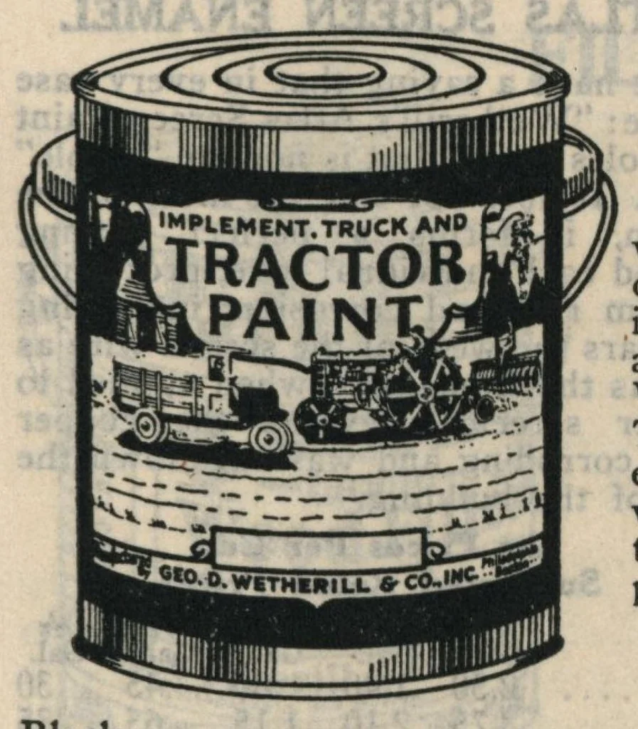 An illustration from Paints, colors, stains, enamels, varnishes and lacquers., 1926, leaf 28