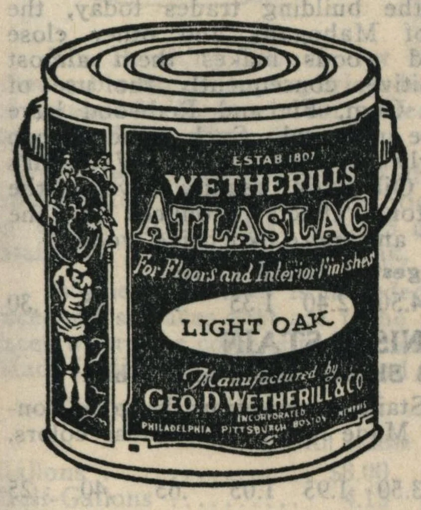 An illustration from Paints, colors, stains, enamels, varnishes and lacquers., 1926, leaf 32