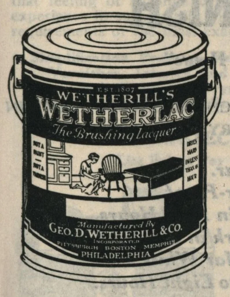 An illustration from Paints, colors, stains, enamels, varnishes and lacquers., 1926, leaf 34