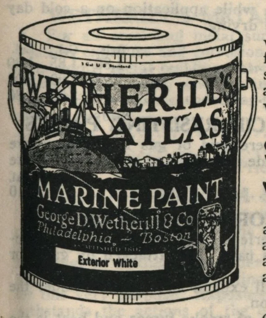 An illustration from Paints, colors, stains, enamels, varnishes and lacquers., 1926, leaf 54