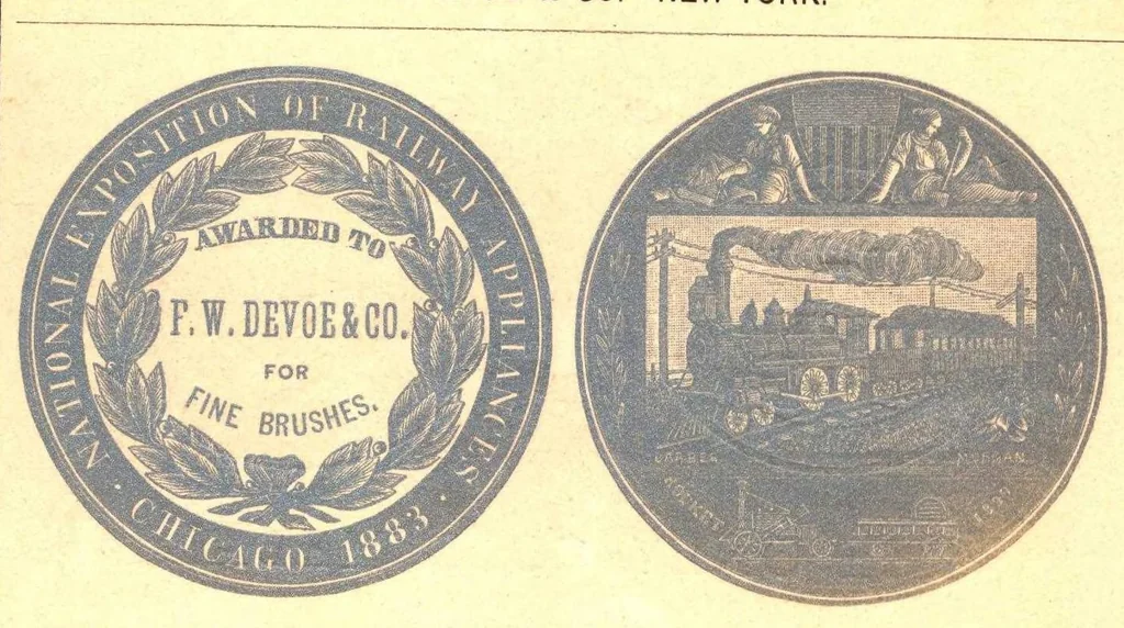 An illustration from Paints Oils Varnishes, 1885, leaf 109