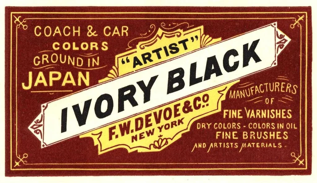 An illustration from Paints Oils Varnishes, 1885, leaf 82