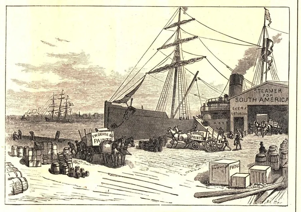 An illustration from Paints Oils Varnishes, 1885, leaf 90
