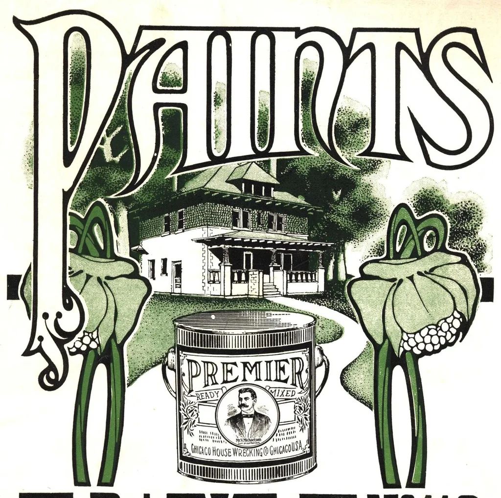 An illustration from Paints: price wrecker no. 118., 1905, leaf 0